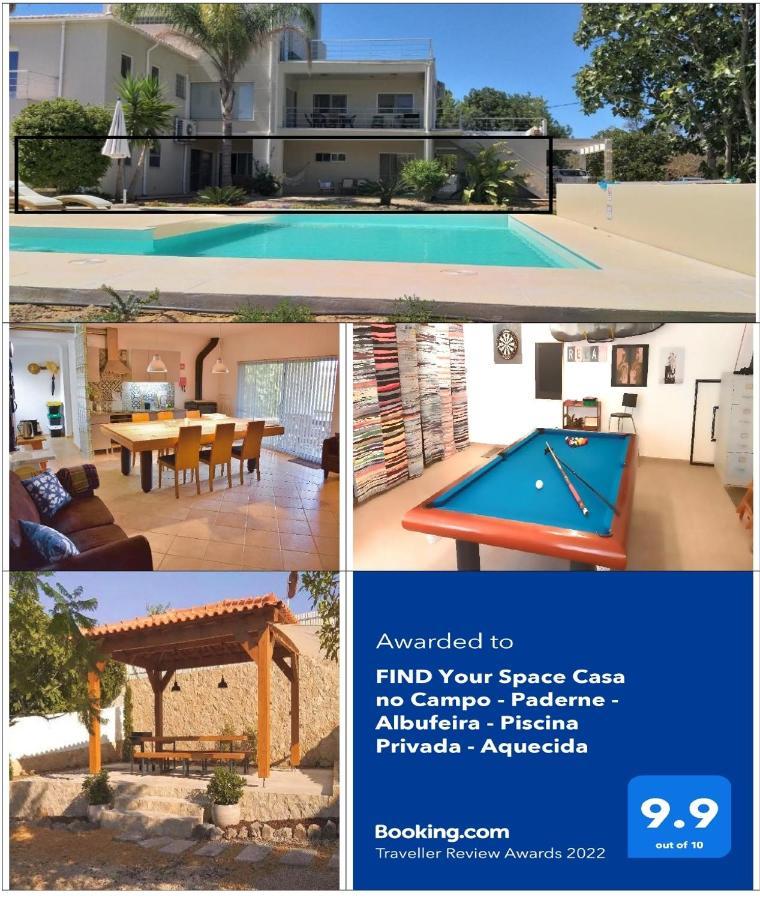 Find Your Space Casa No Campo - Paderne - Albufeira - Piscina Privada - Aquecida A Pedido Eksteriør billede